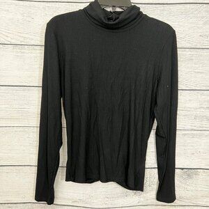 NWT Joe's Jeans Harriette Ribbed Knit Knot Back Turtleneck Size L